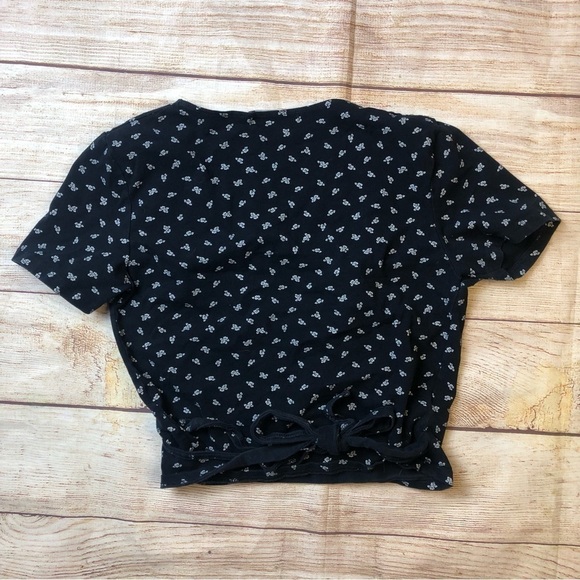 Brandy Melville Wrap Crop Top - Picture 6 of 7